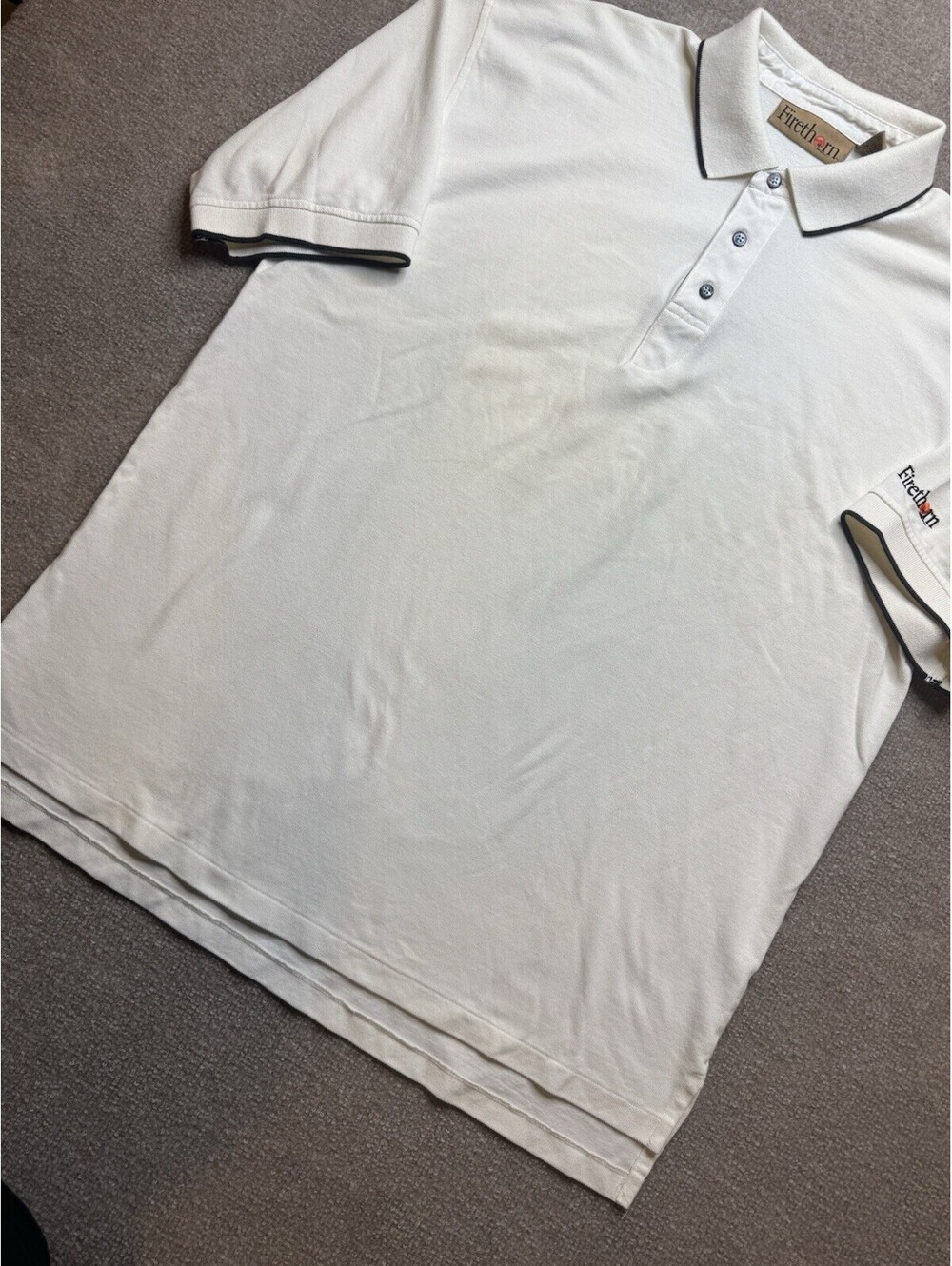 Firethorn Men's XL Golf Polo White (1081)